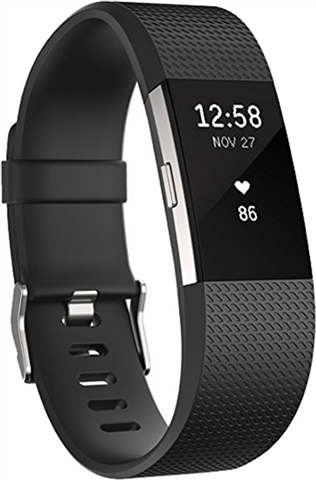 Fitbit Charge 2 Heart Rate Fitness Band Black Large C CeX UK Buy Sell Donate